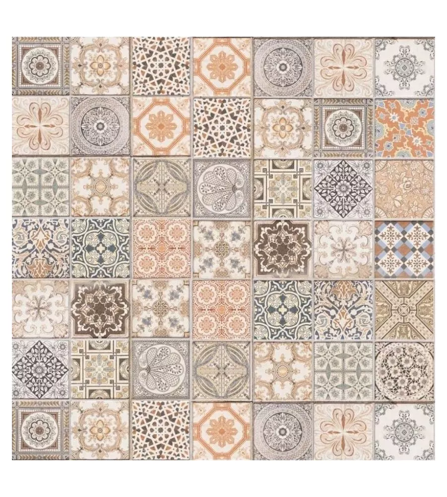 Salvapavimenti "persian tiles" in vinile spessorato, 100x150 cm